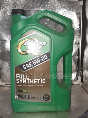 Quaker State 5w-20 Full Synthetic Engine Oil From Usa