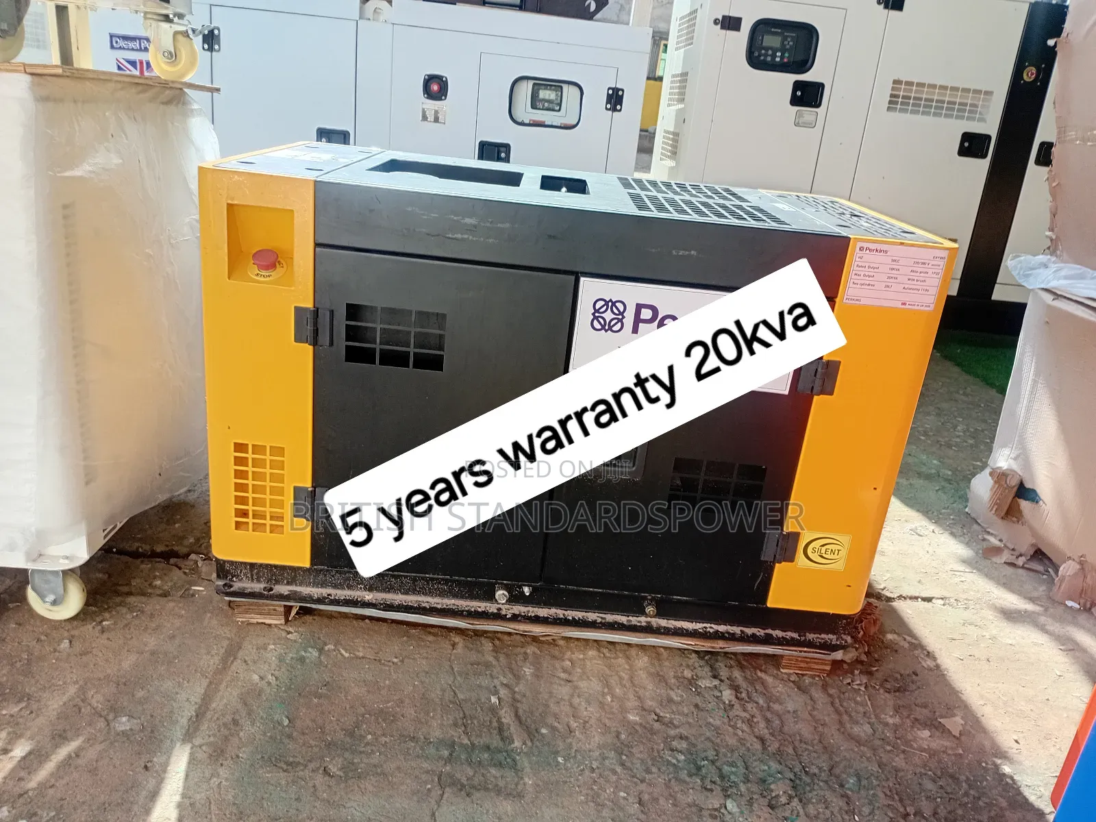 Industrial Power Solutions 20kva Generator