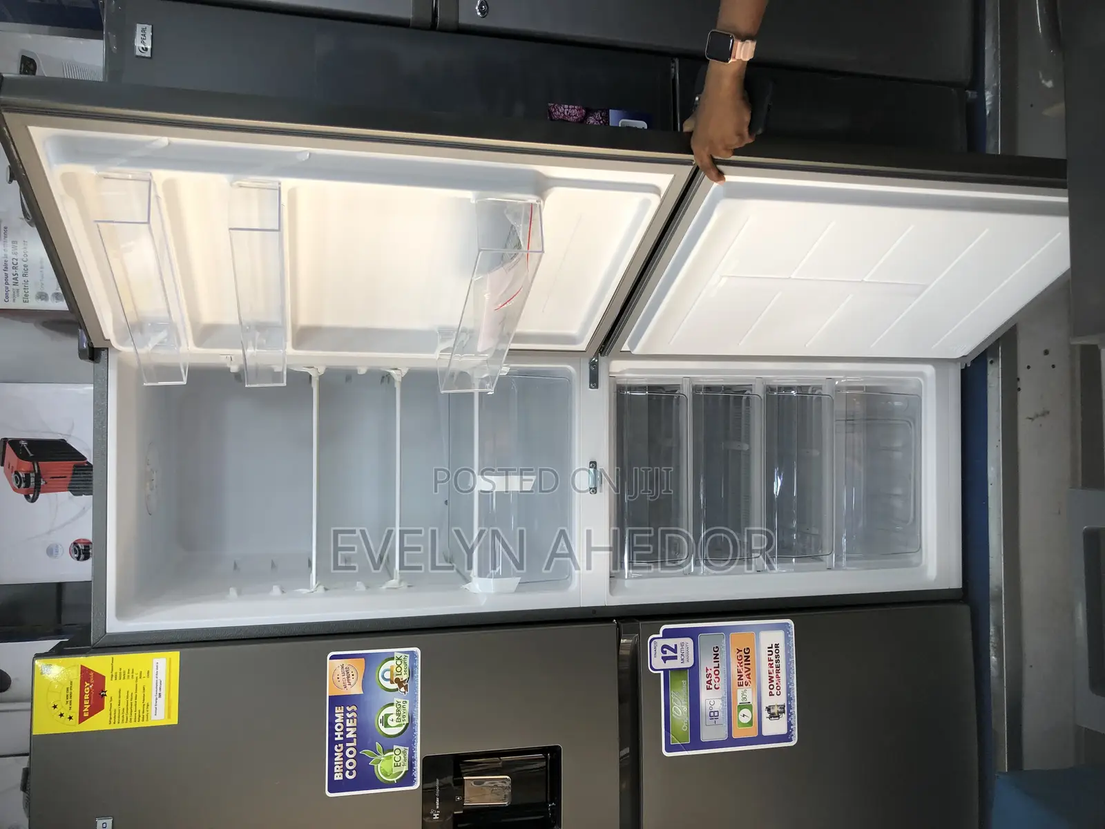 Brand New Nasco Bottom Freezer 258 Liters Available