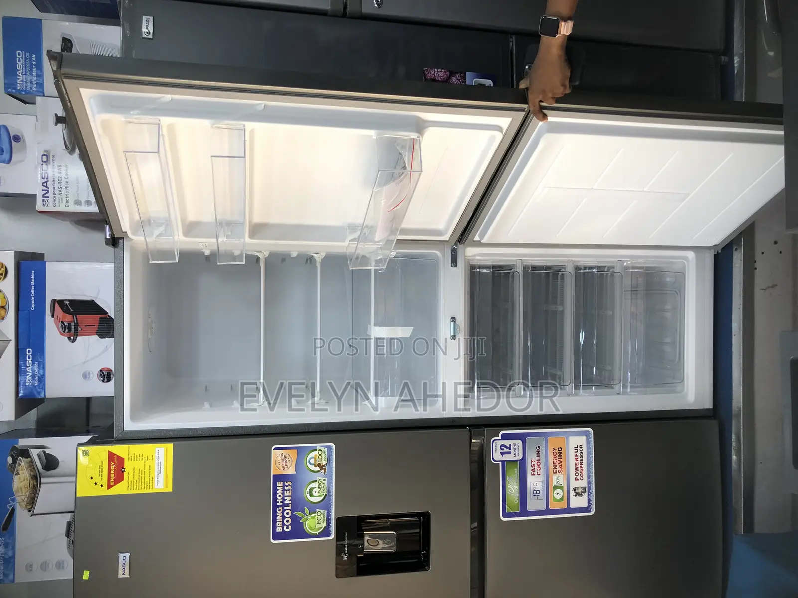 Brand New Nasco Bottom Freezer 258 Liters Available