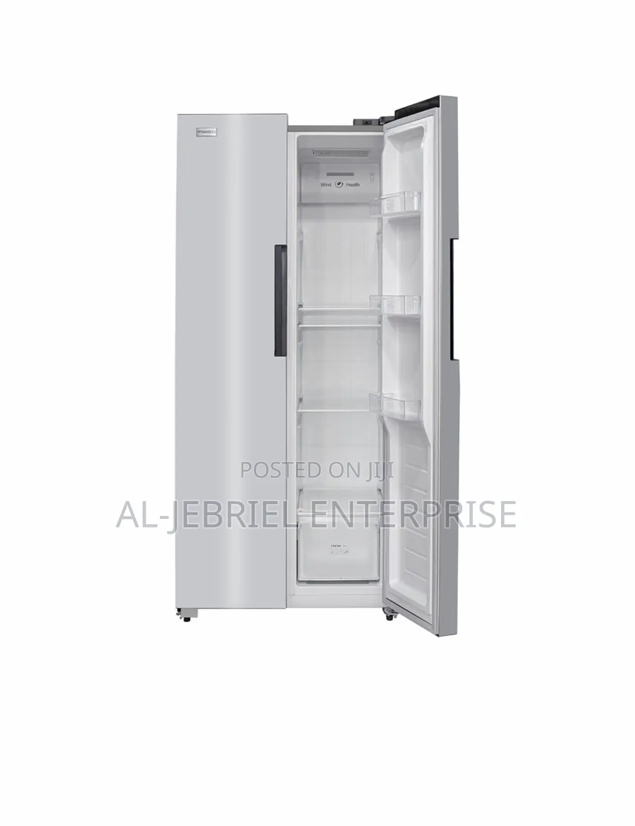 Nasco 440 Liters Side by Side Fridge