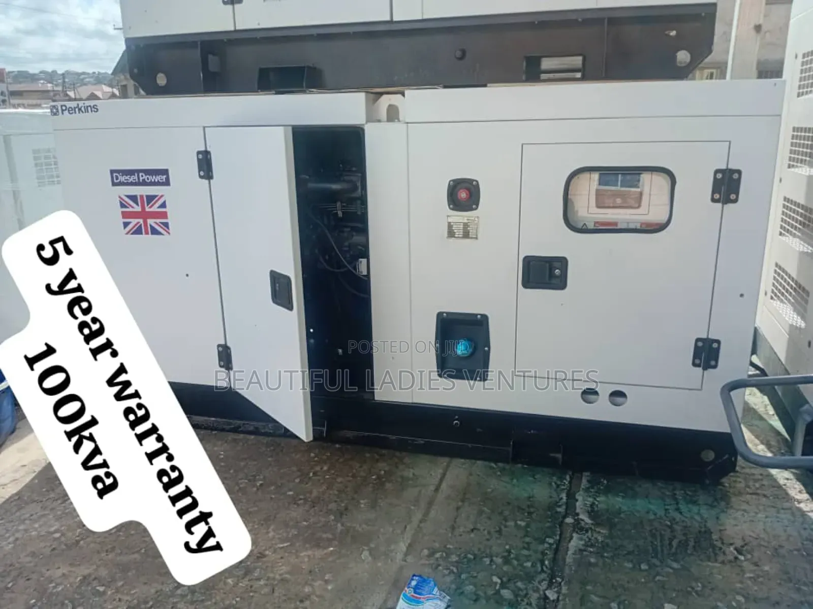 Credentialed 100kva Perkins Uk 100kva Diesel Engine Genset