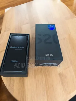 New Samsung Galaxy S20 128 GB Black