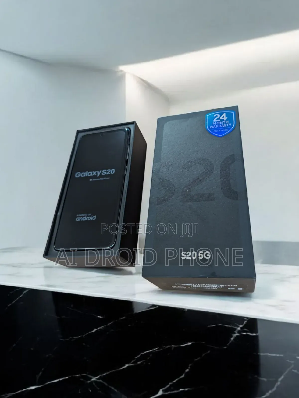 New Samsung Galaxy S20 128 GB Blue