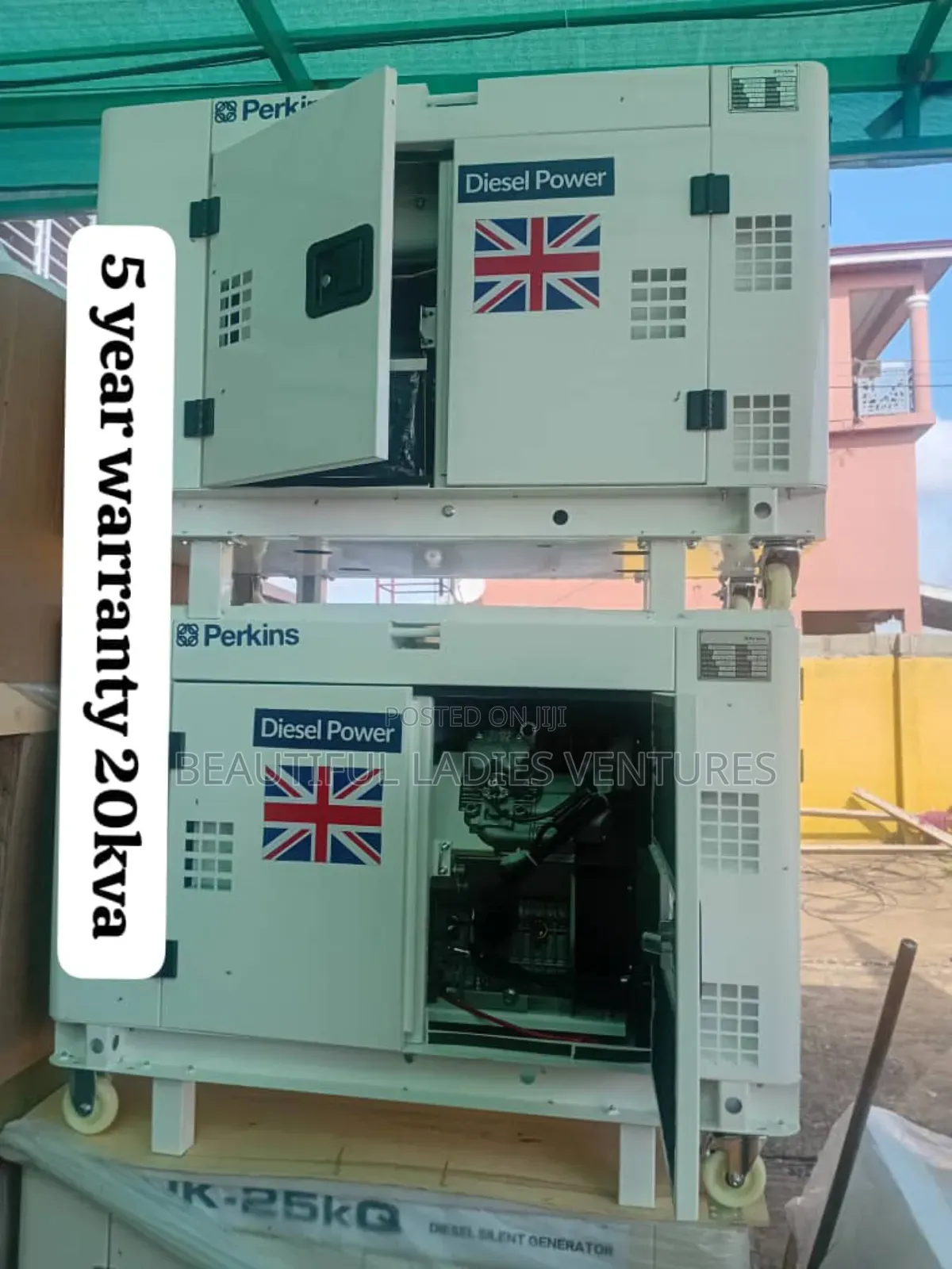 Credentialed 20kva Perkins Uk 20kva Diesel Engine Genset
