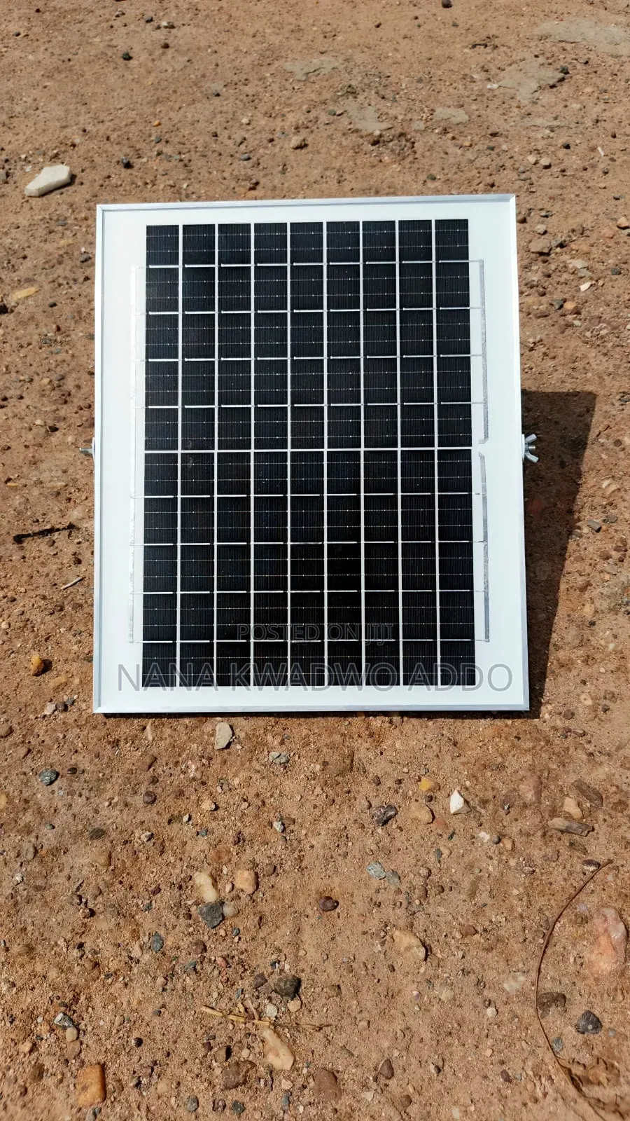 Solar Rechargeable Fan