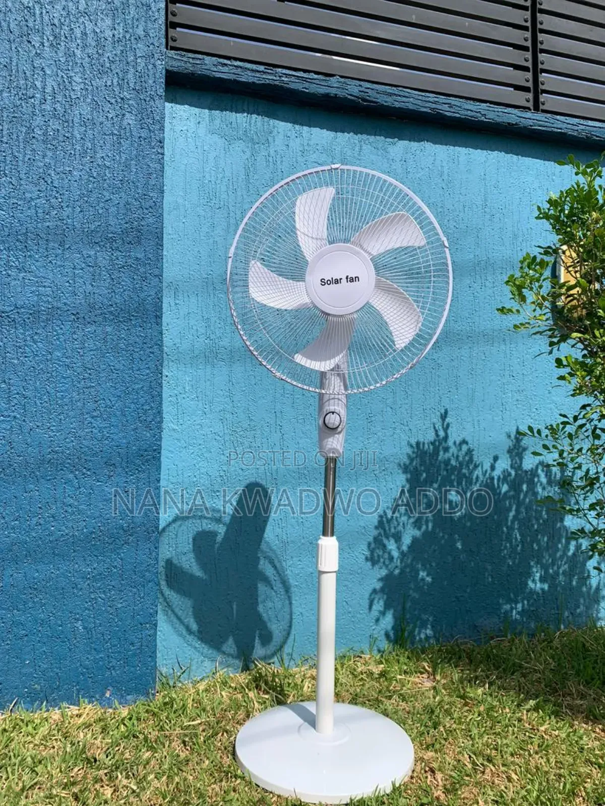 Solar Rechargeable Fan