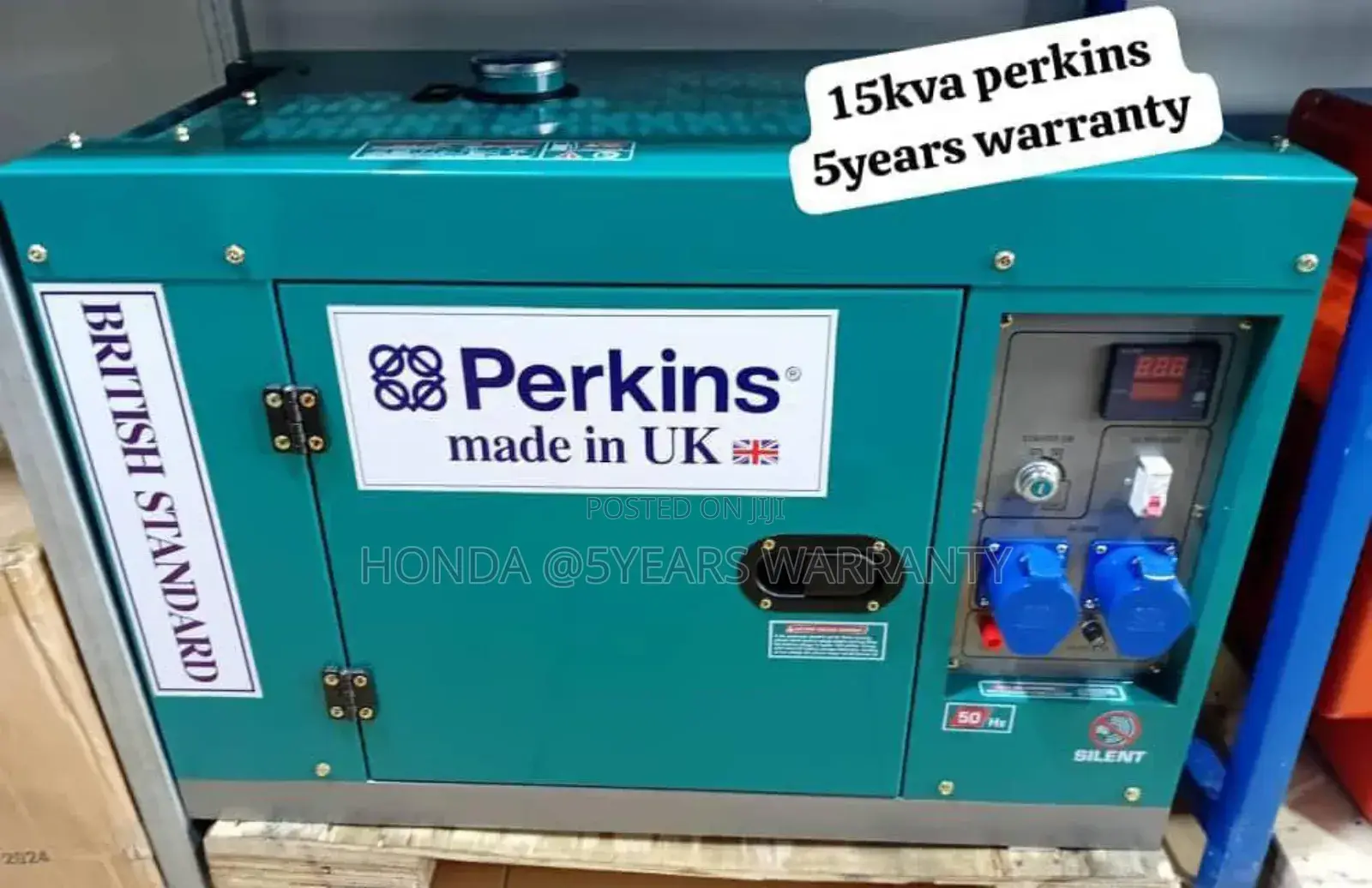 Energy for Everyone 15kva Perkins Generator 16500watt 15kva