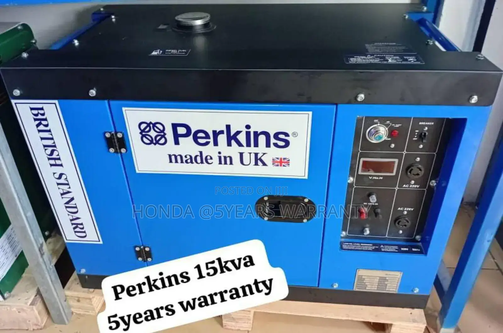 Electric Excellence Perkins 15kva 16500watt Generator 15kva