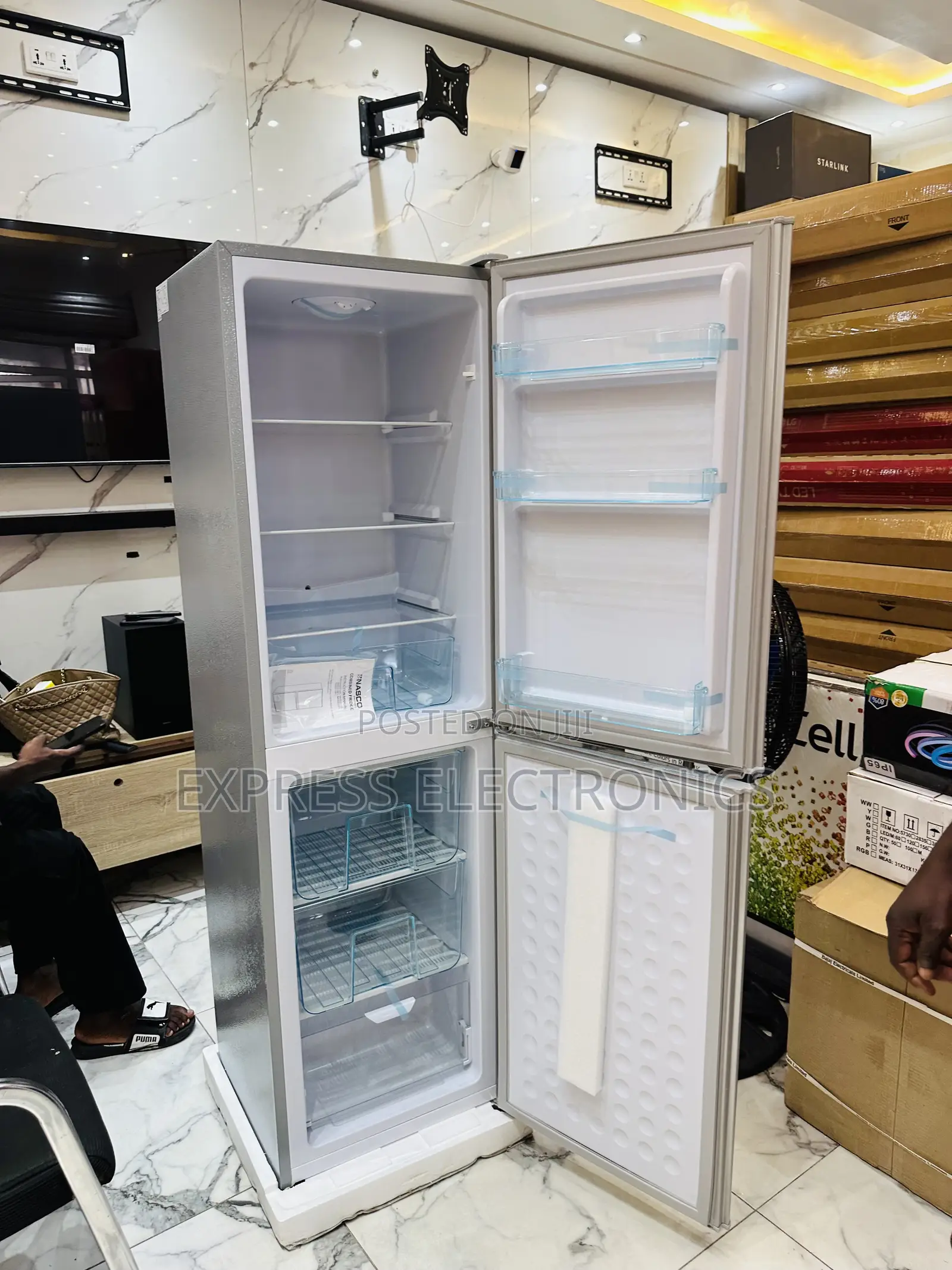Less Expensive Double Door Fridge Nasco Nasd2-24fl