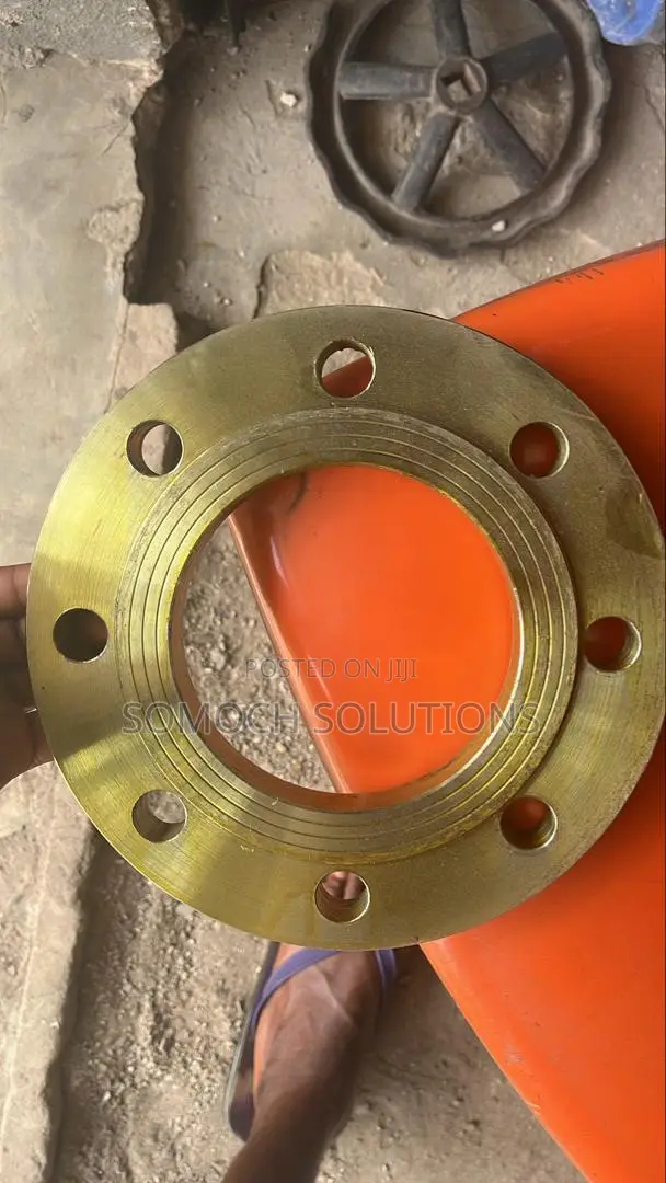 4" Flange Mild Steel Flanges, Valves and Elbows