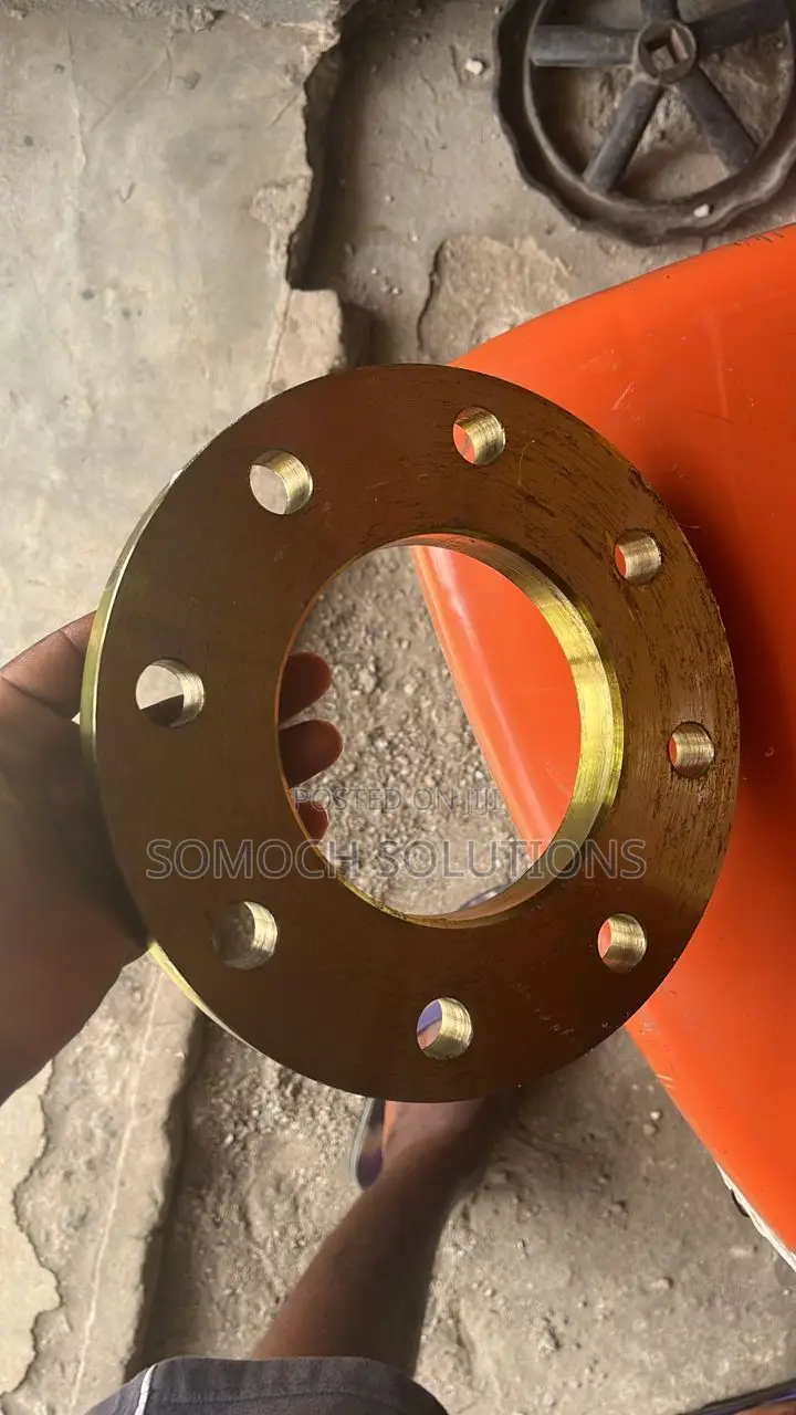 4" Flange Mild Steel Flanges, Valves and Elbows