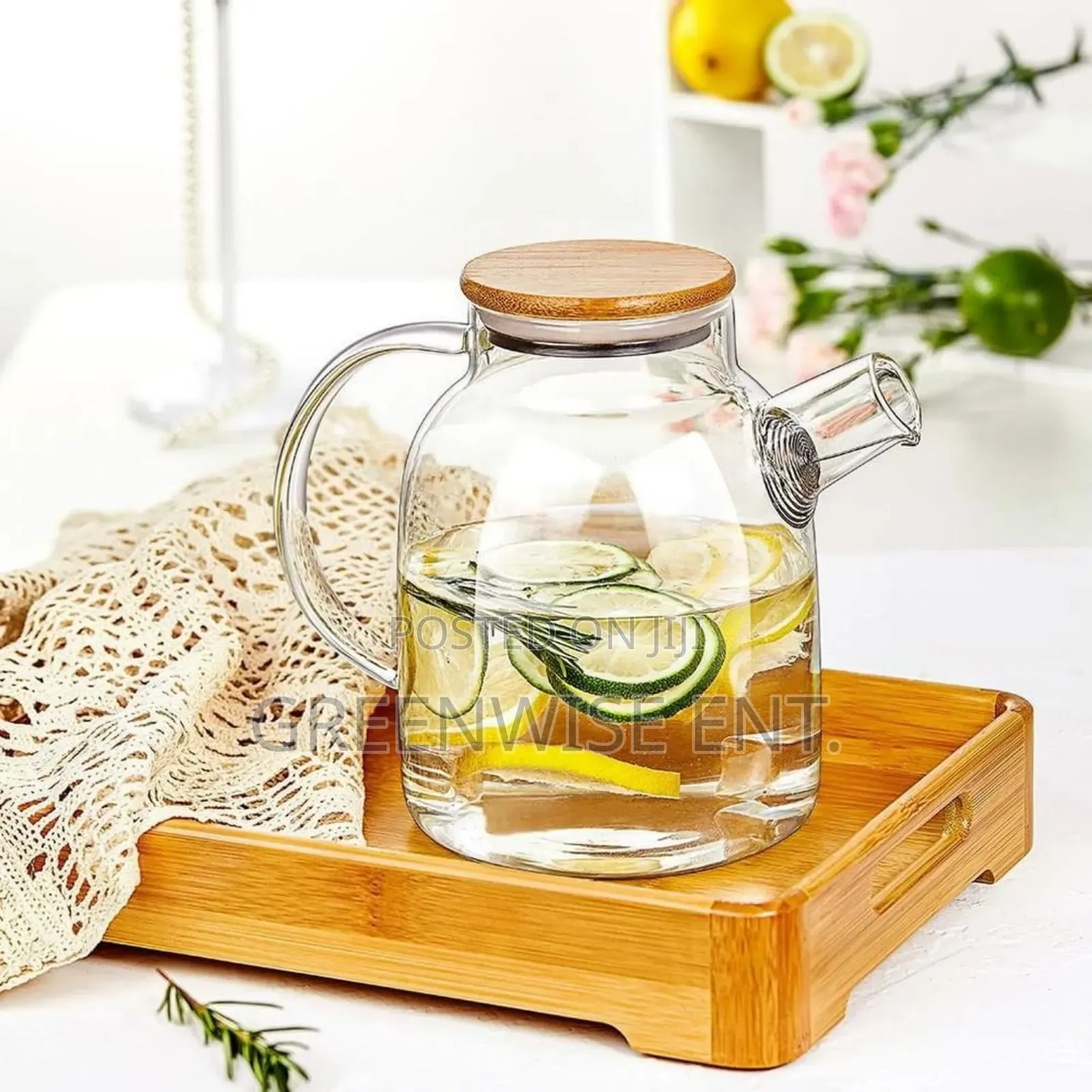 Portable High Borosilicate Kettle Teapot