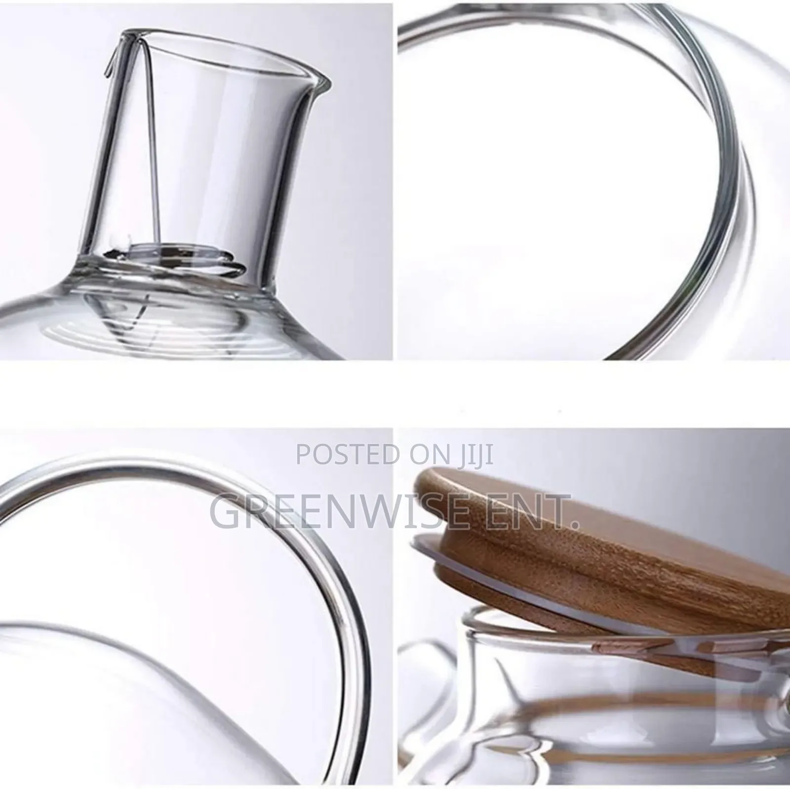 Portable High Borosilicate Kettle Teapot