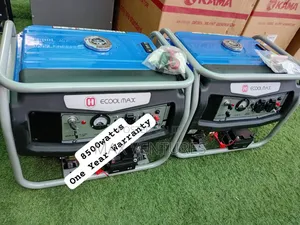 User Friendly 7.5kva Ecoolmax 8500watts Quiet Operating Gen