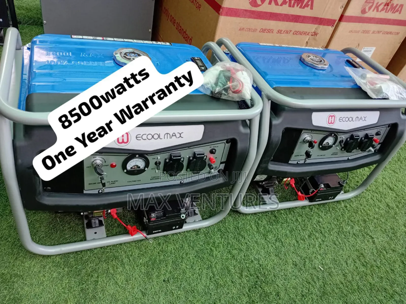 Commercial Grade 8500 Watts Ecoolmax Gasoline Generator
