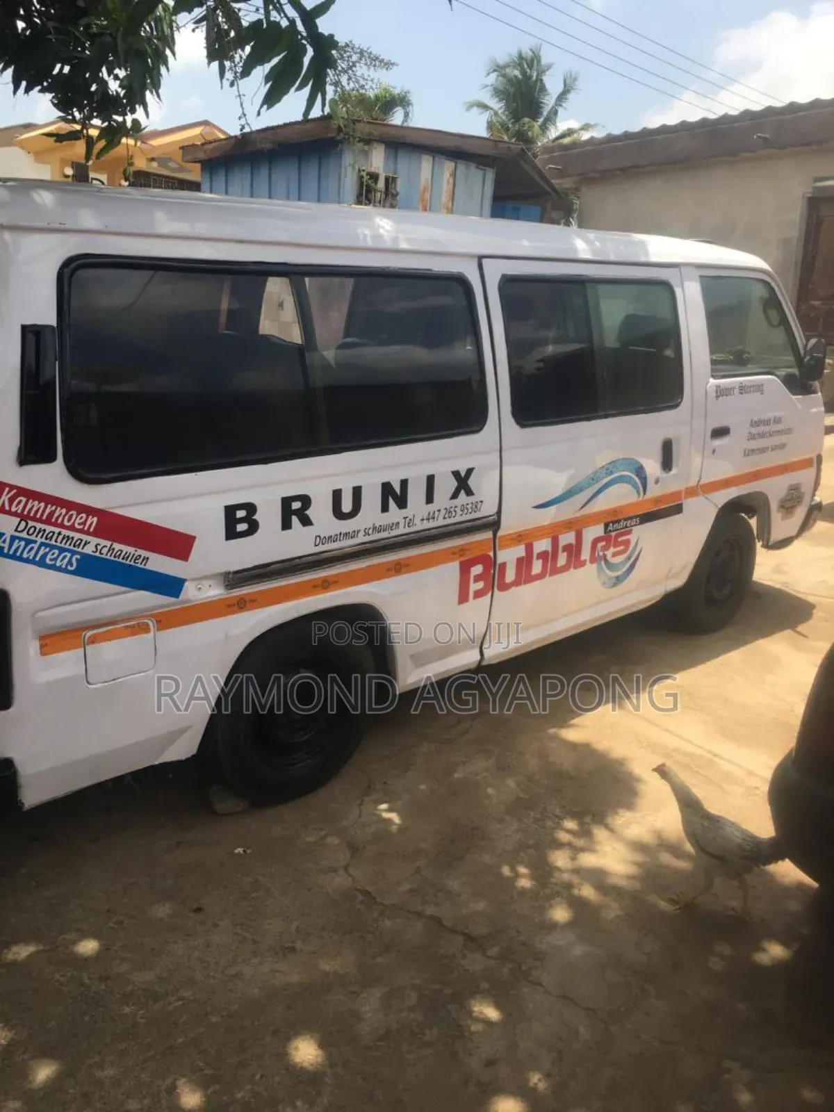 Nissan Caravan (Urvan) 1998 White