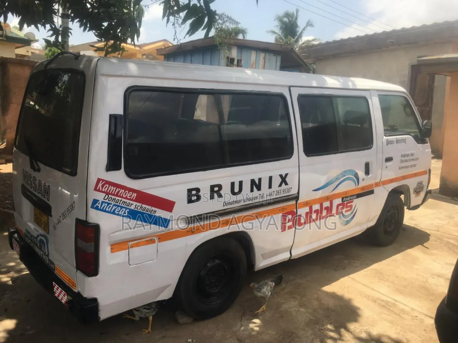 Nissan Caravan (Urvan) 1998 White