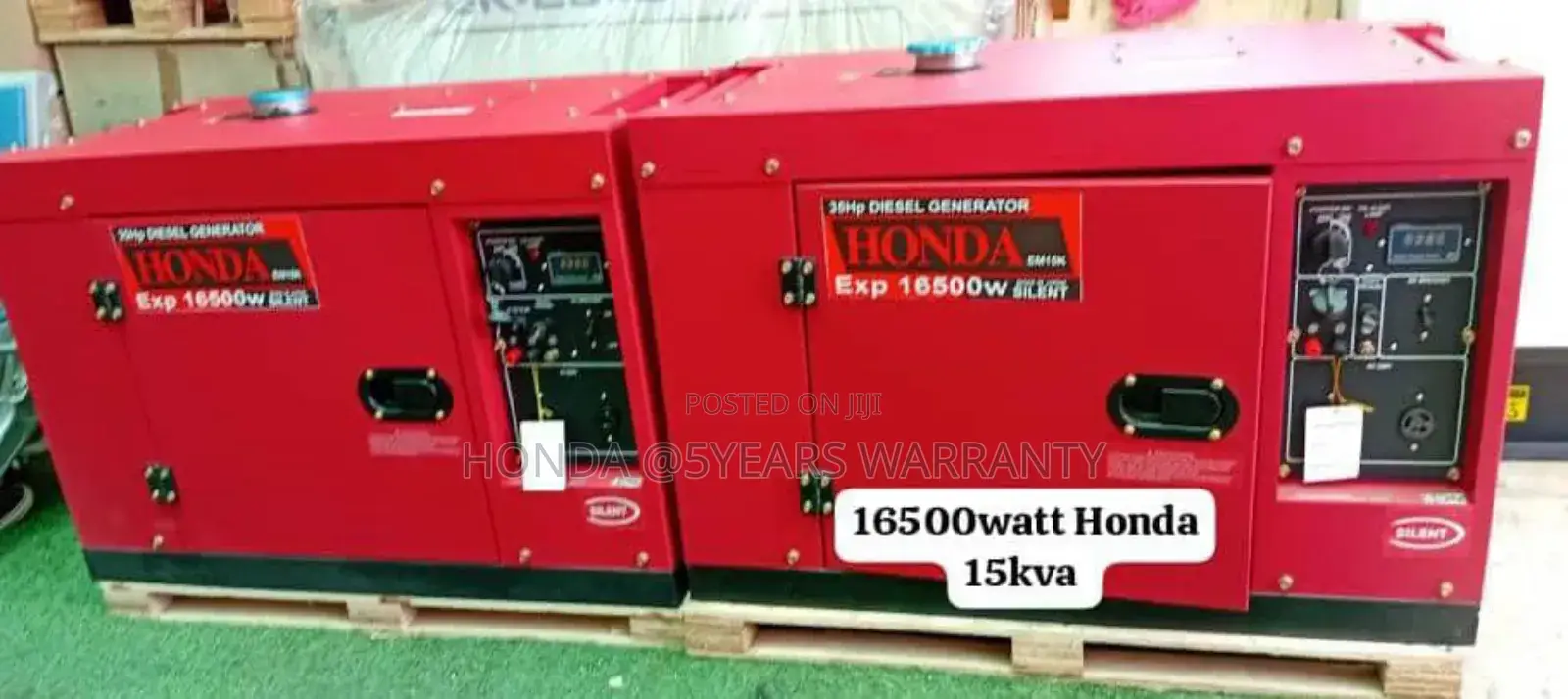 Power Up Honda 15kva 16500watt Generator Diesel 15kva