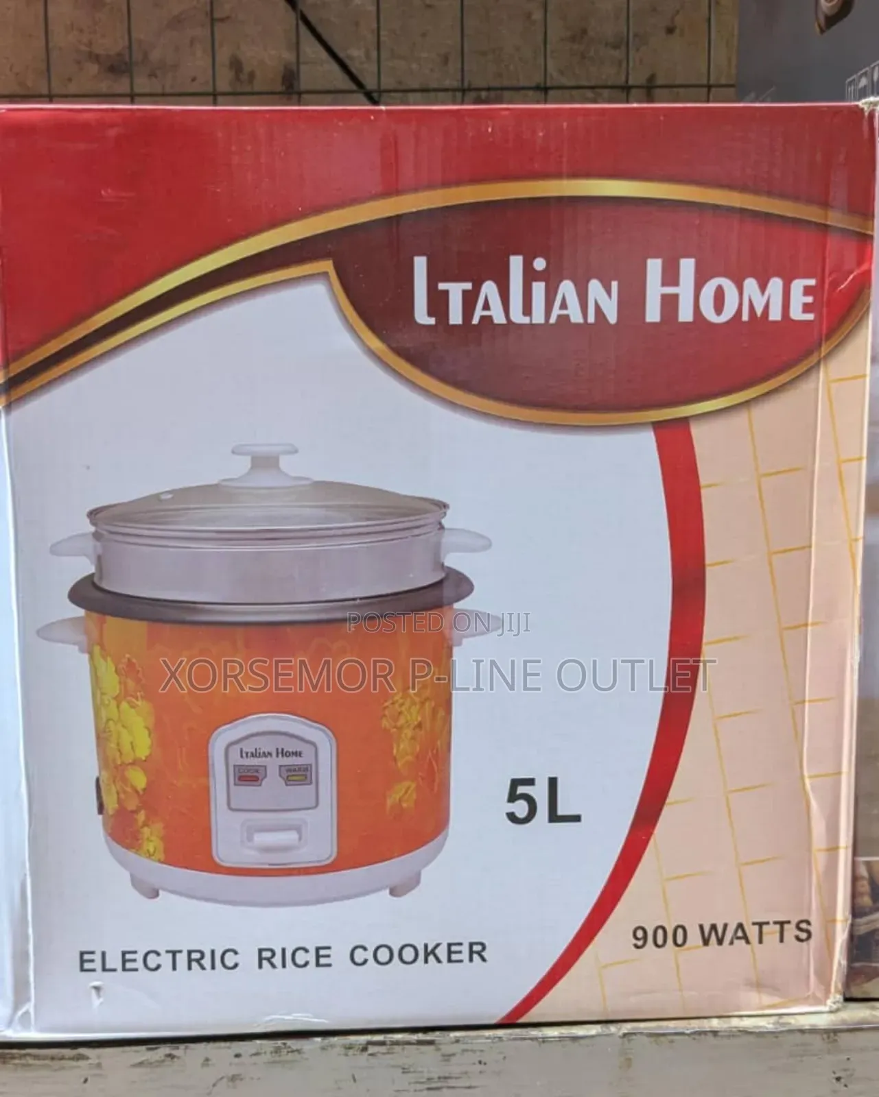 Italian Home Glass Top Rice Cooker