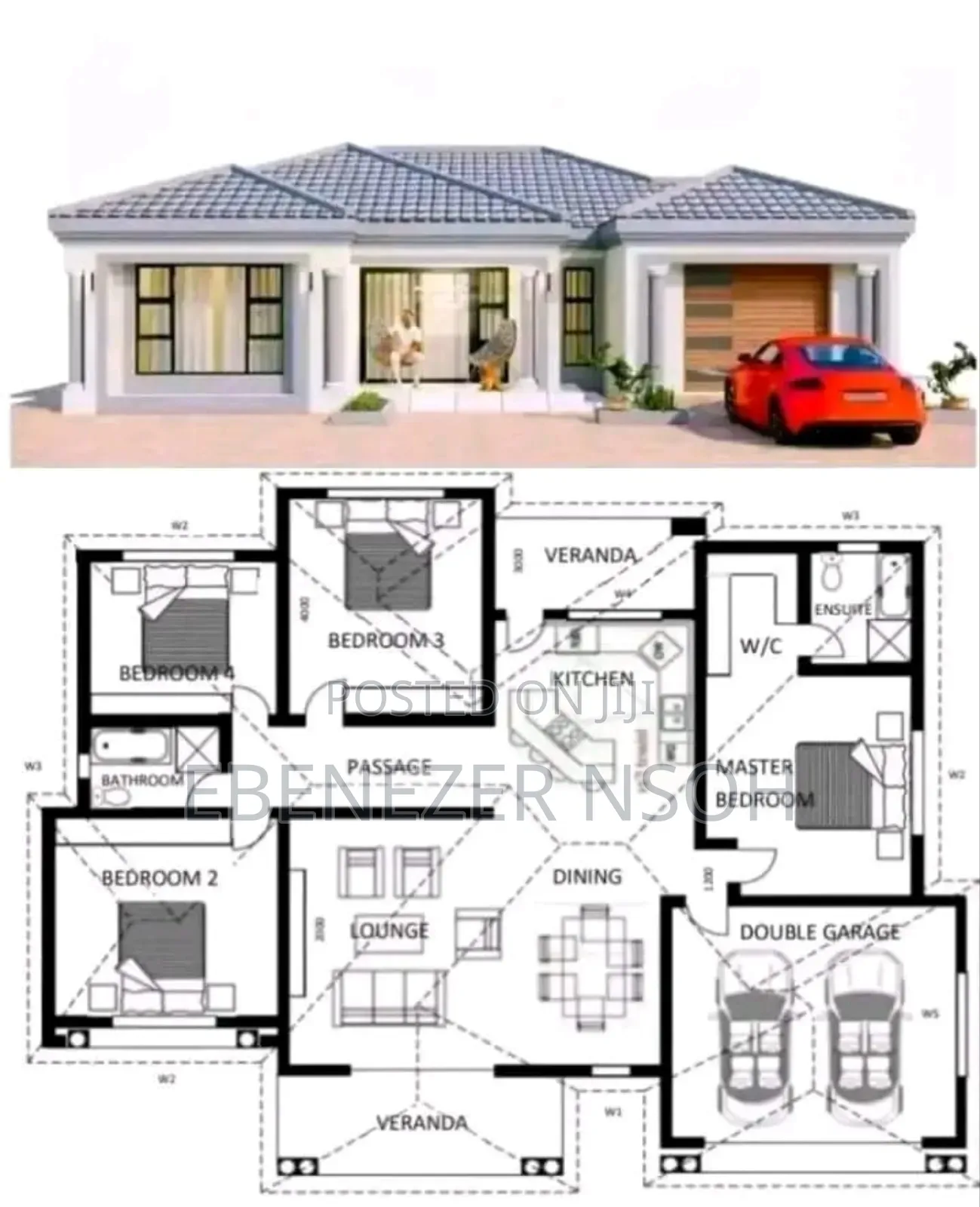 Architectural Design and Paper Scale Model