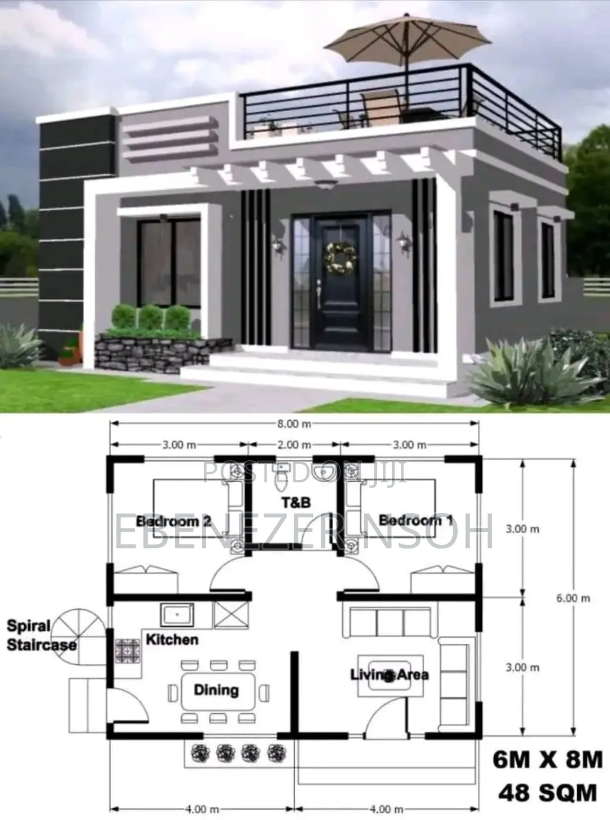 Architectural Design and Paper Scale Model
