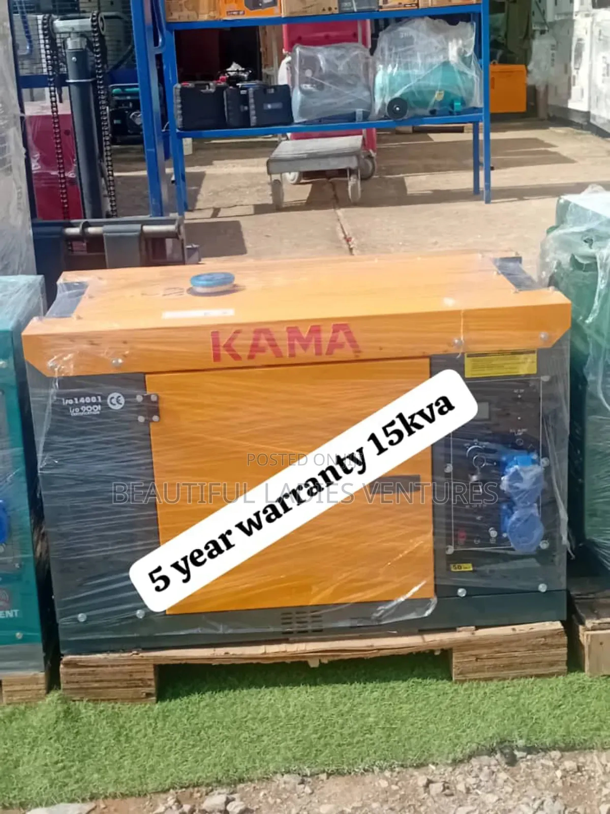 Self Contained 13kva Perkins Diesel Generator Q6kw Silent