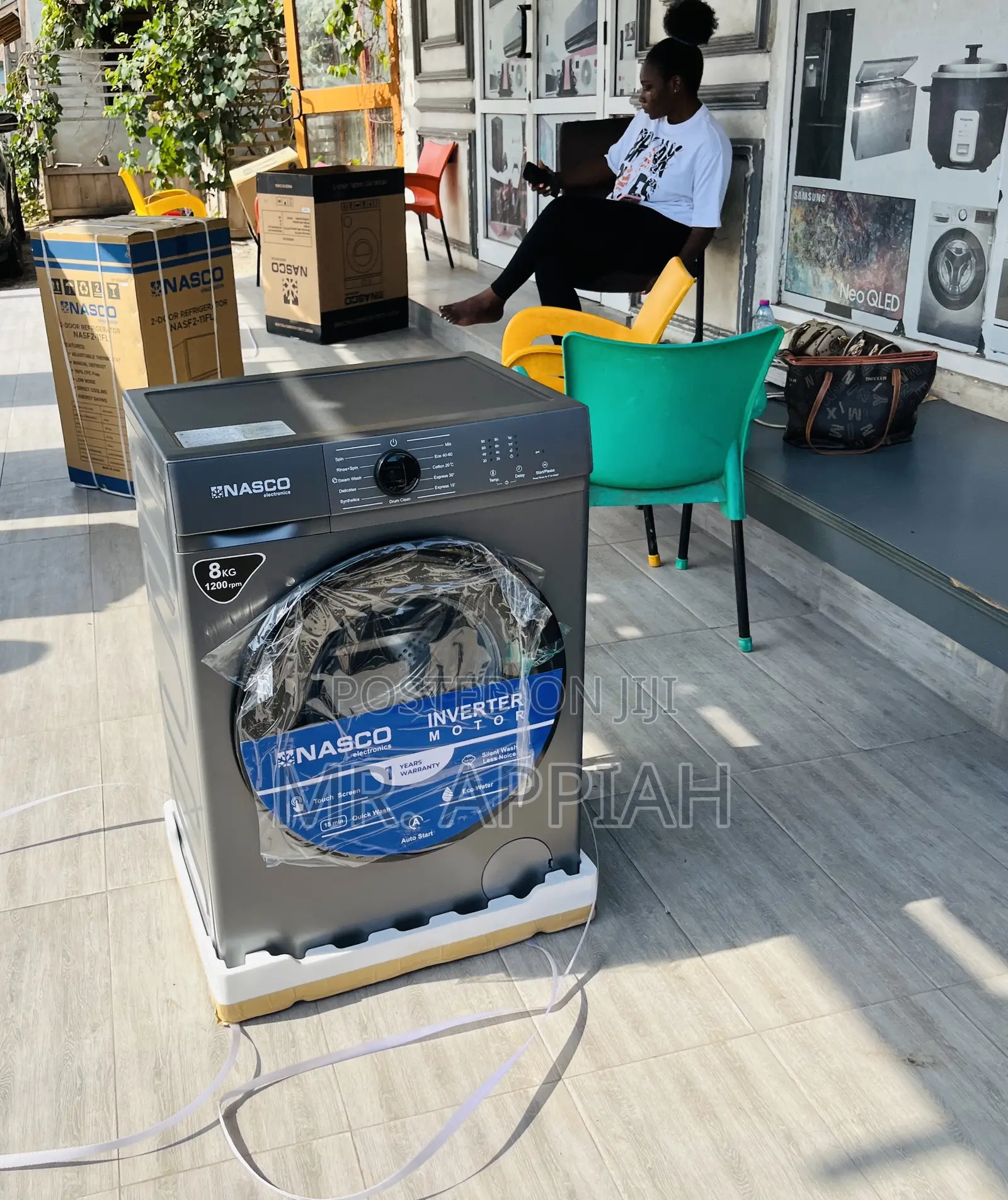 Buy Finest Nasco 8kg Invertermotor Electric Washing Machine