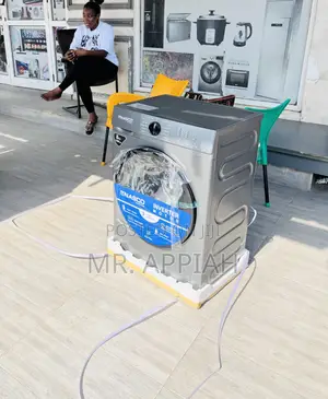 Genuine Nasco 8kg Fully Auto Electric Washing Machine, Gray