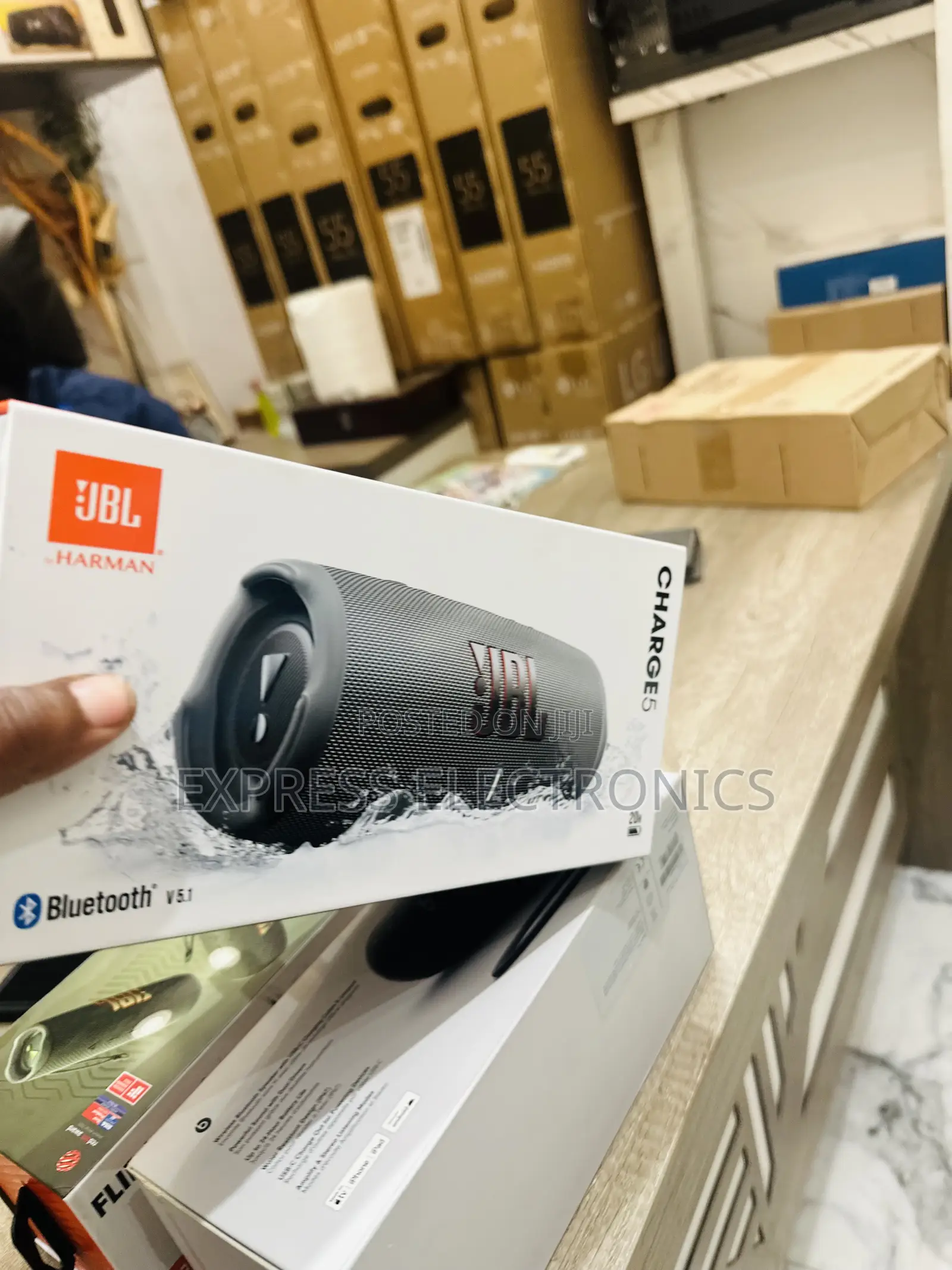 Up to 24 Hour Battery Life Charge 5 Bluetooth Speaker