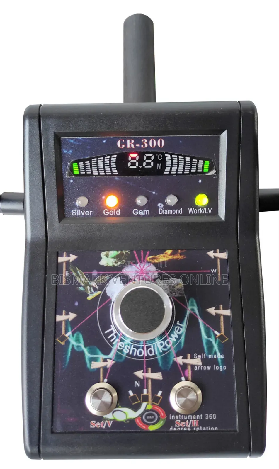 Gemstones, Gold, Silver & Diamond Detectors (Gr-300) Model