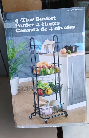 4 Tier Basket Storage