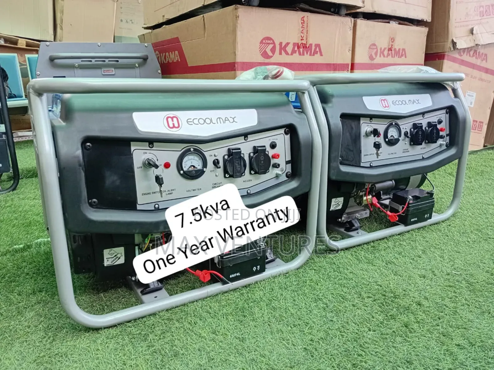 Advanced Safety Features 7.5kva Gasoline Generator