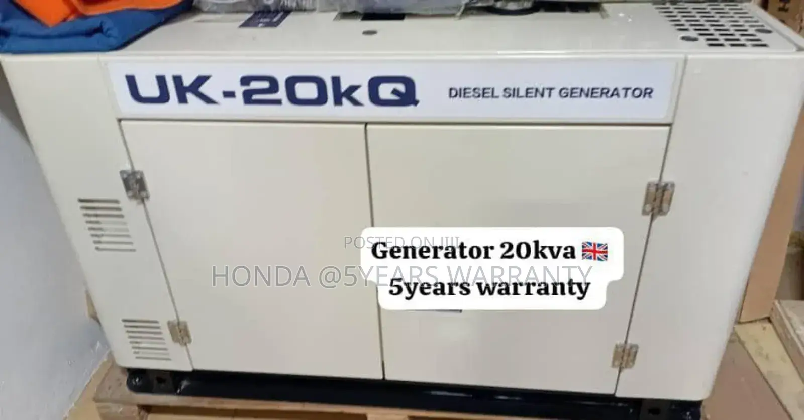 Electric Vision 20kva Diesel Generator Silent 20kva