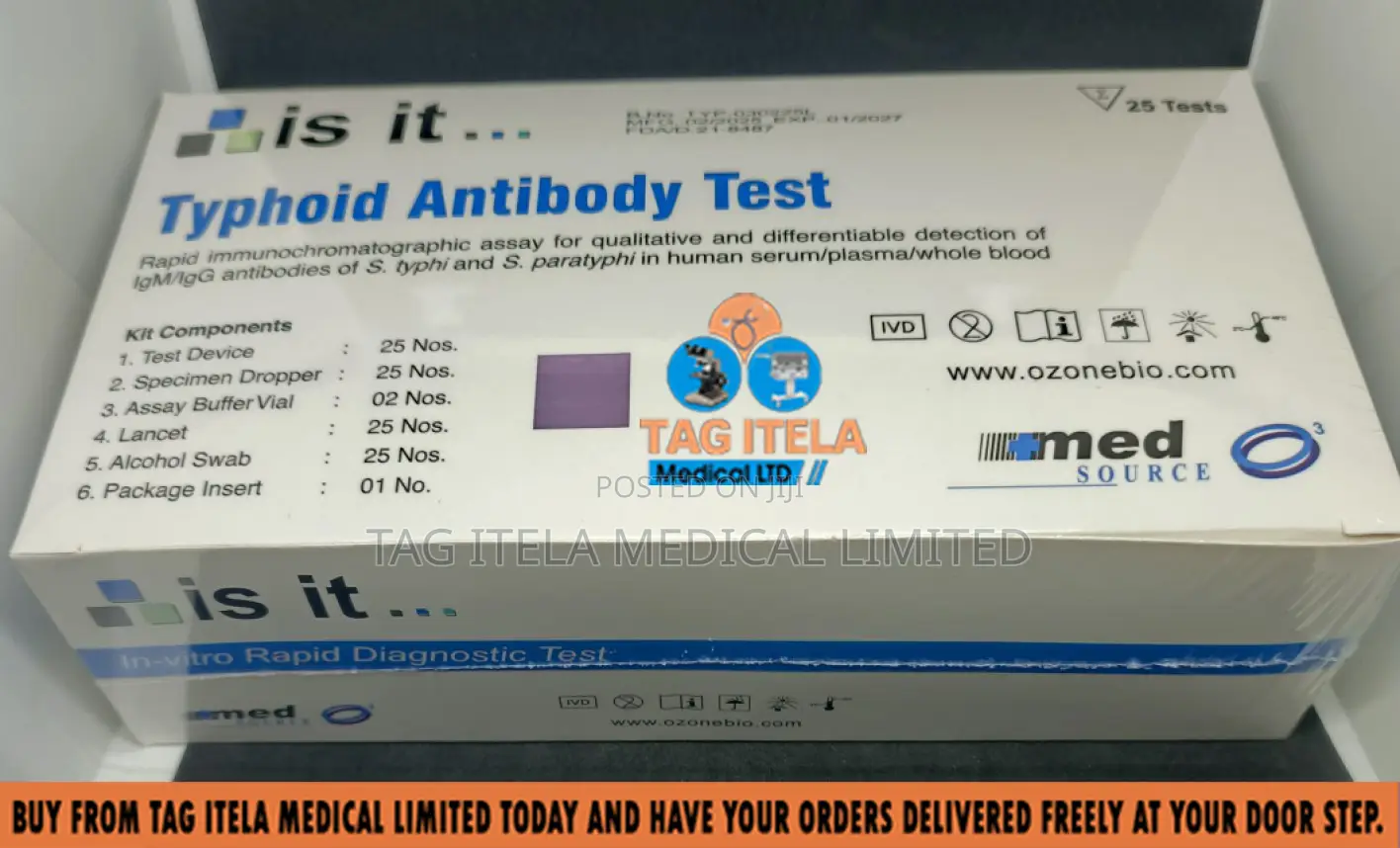 Typhoid Antibody Test (Hospital)