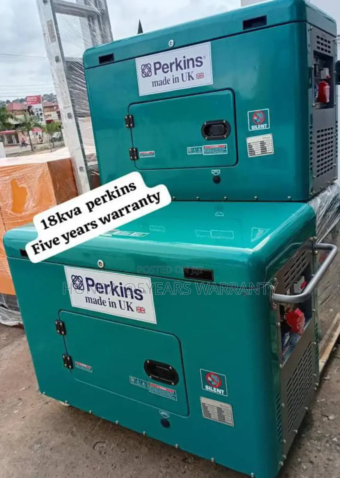 Energy Center 18kva Perkins 20000watt Generator Silent 18kva