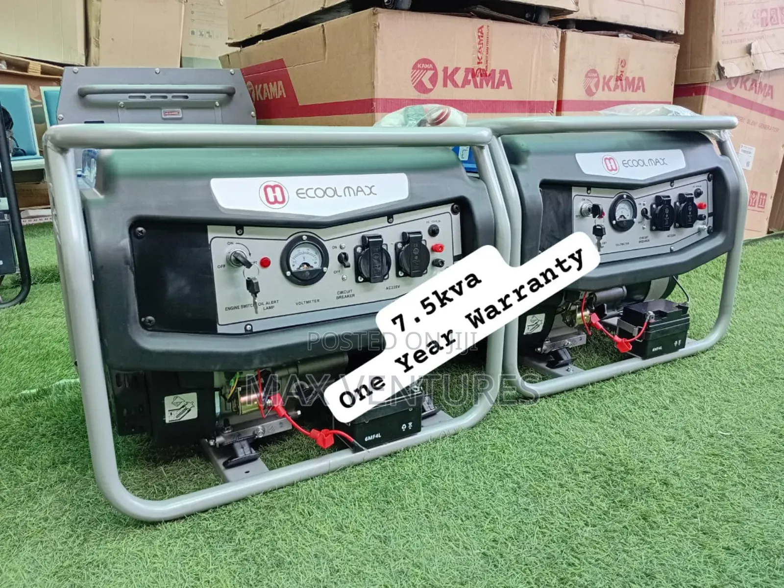 Silent Operating Ecoolmax Gasoline Generator