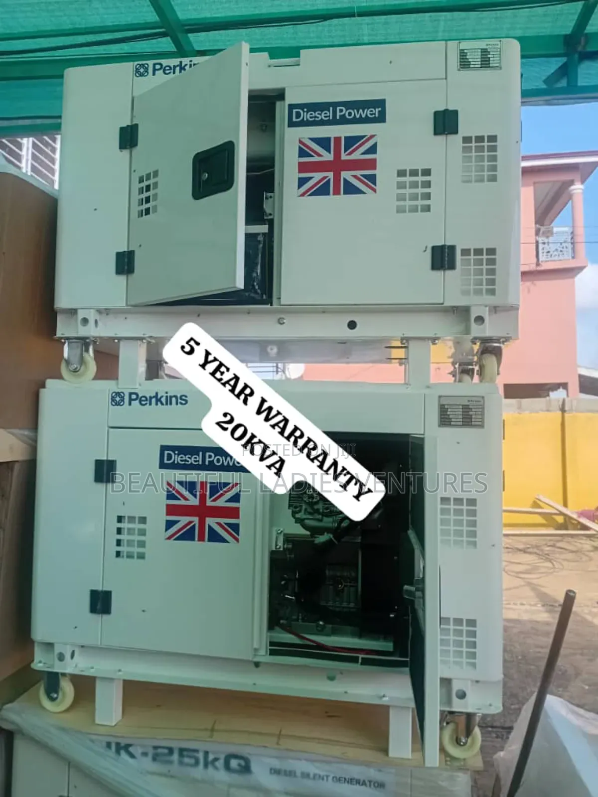 Durable Construction Perkins 20kva Diesel Genset 20kva Uk