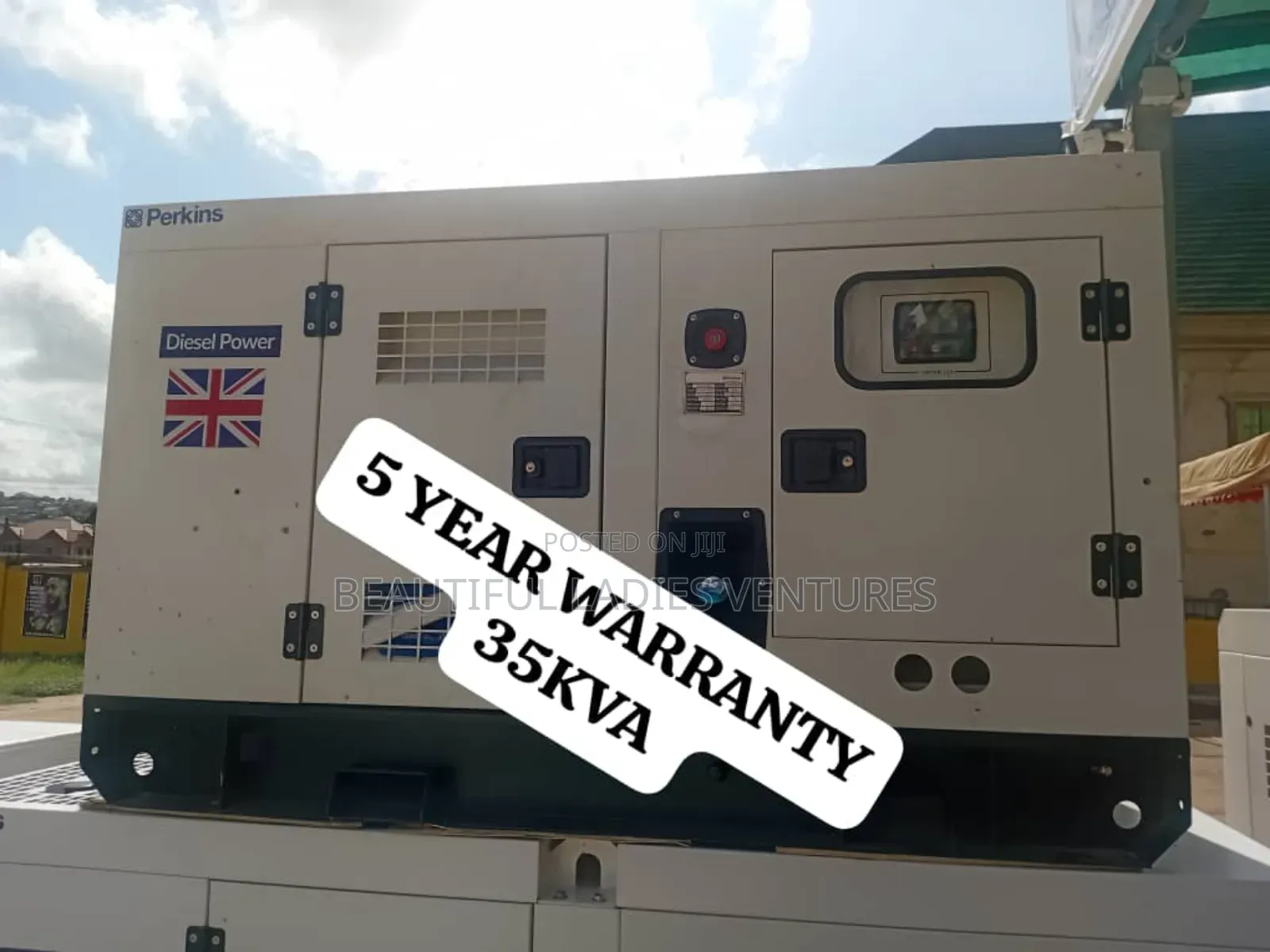 Durable Construction Perkins 35kva Diesel Genset 35kva Uk