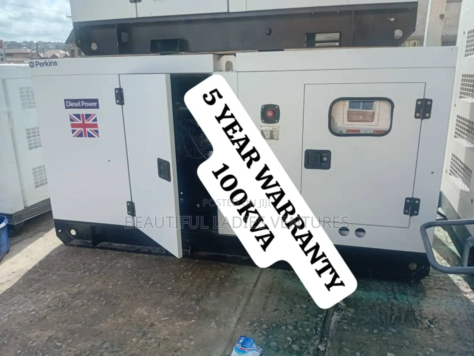 Durable Construction Perkins 100kva Diesel Genset 100kva Uk