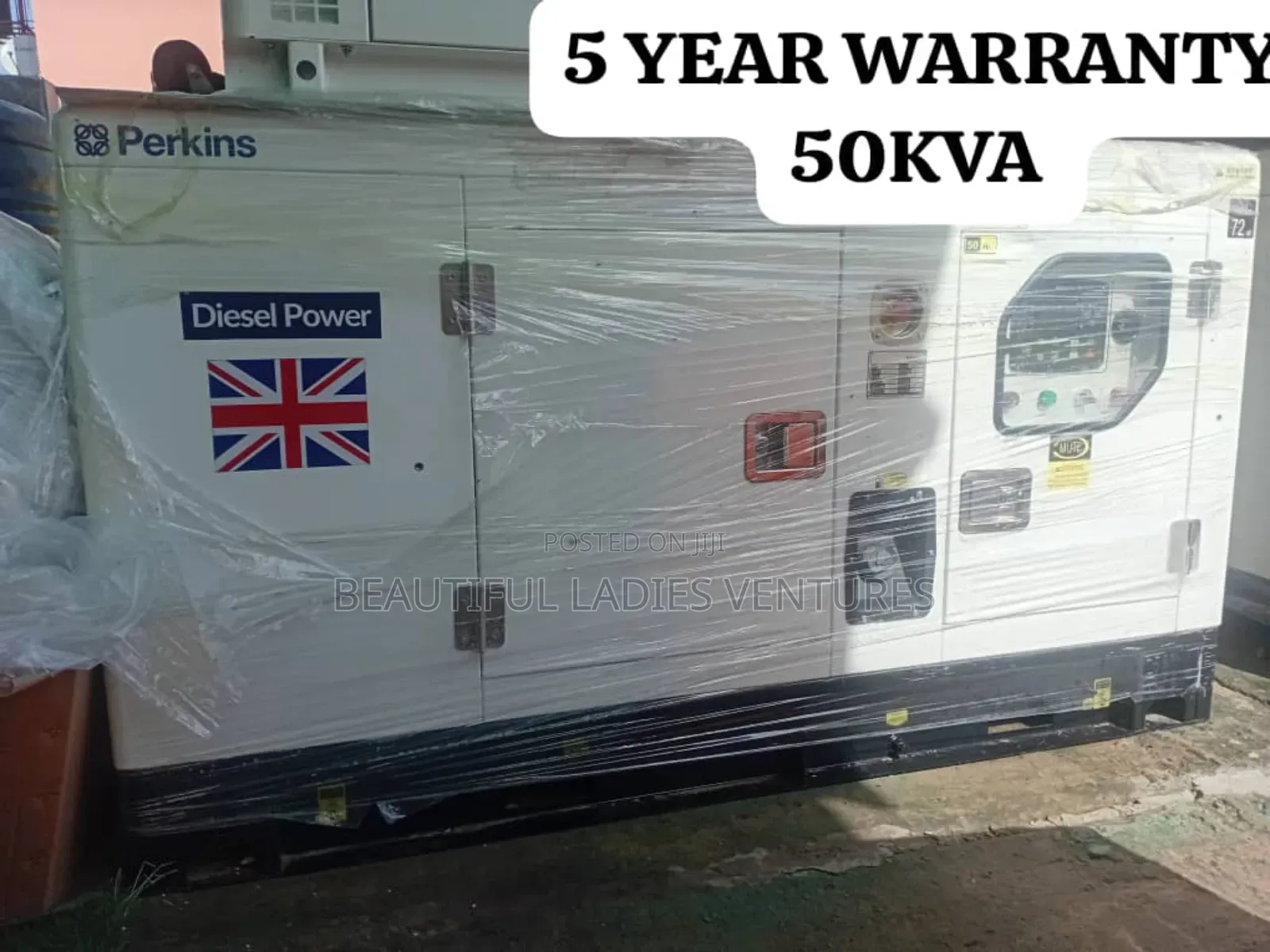 Emergency Ready 50kva Silent Perkins Diesel Genset Silent
