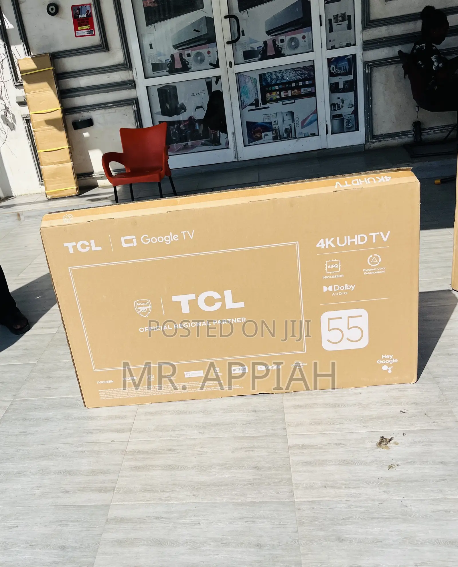 Premium TCL 55p735 55” HDR Smart Television(Black)