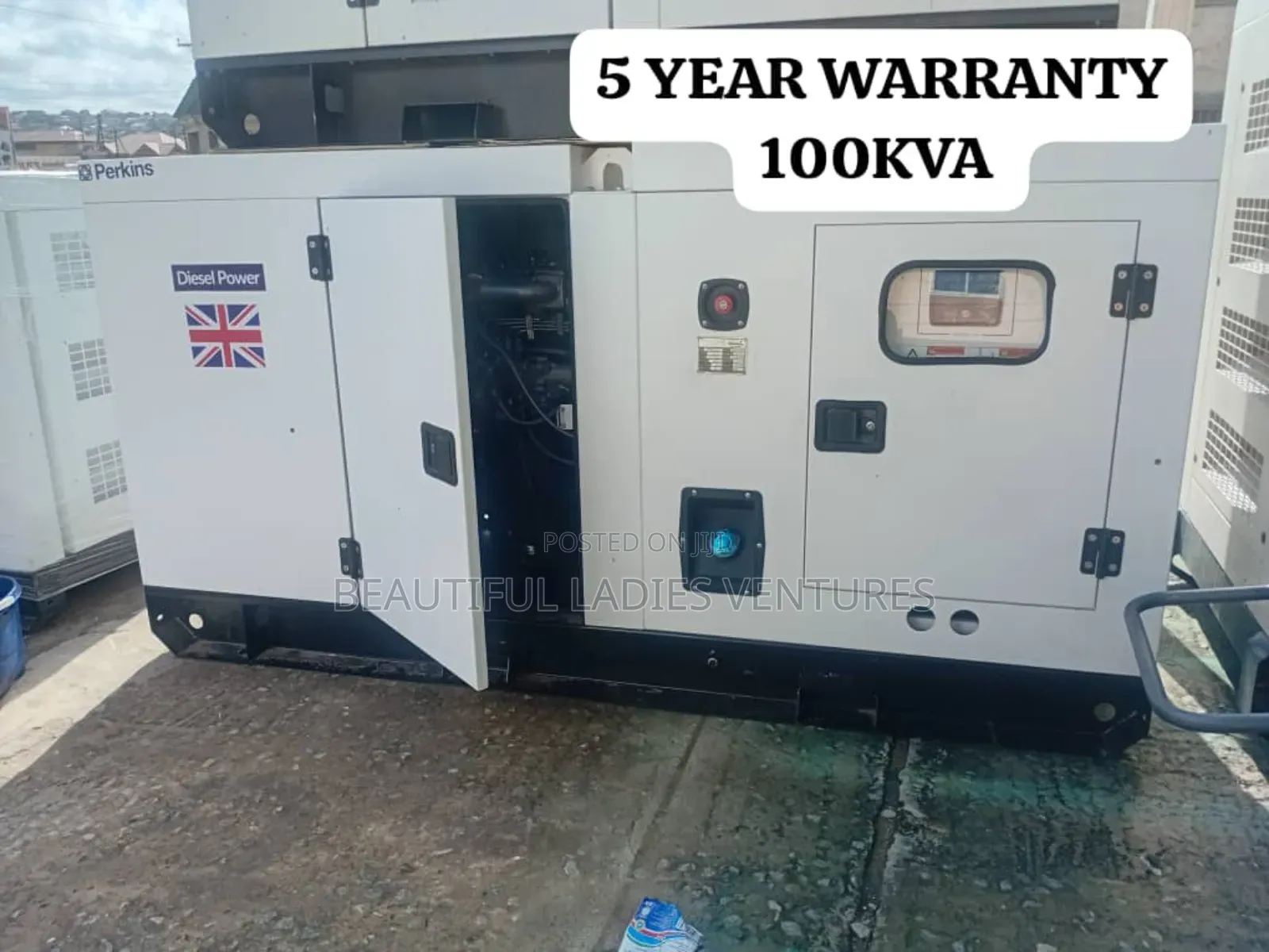 Emergency Ready 100kva Silent Perkins Diesel Genset Silent