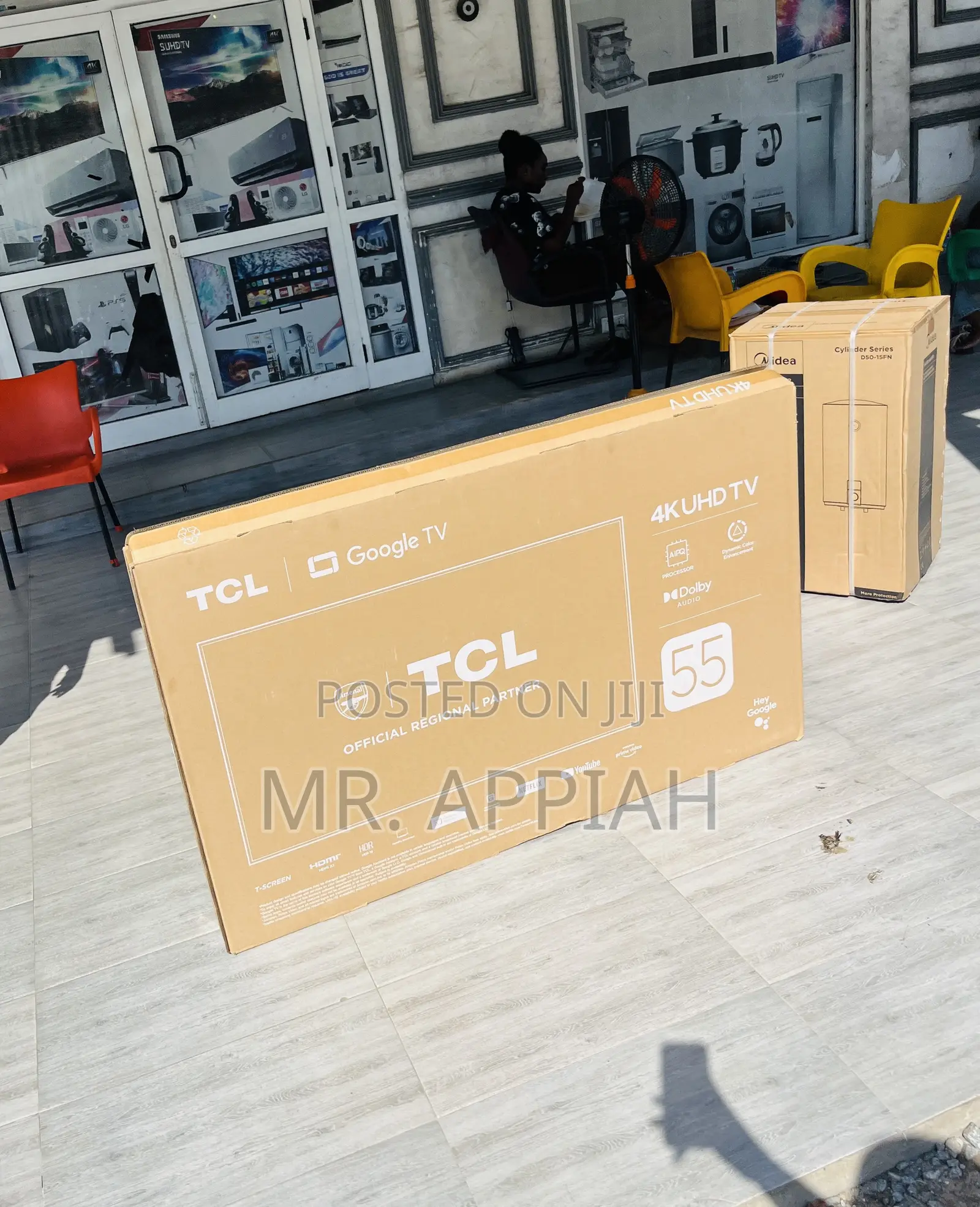 Beautiful Made TCL 55p735 55” HDR Smart Television.