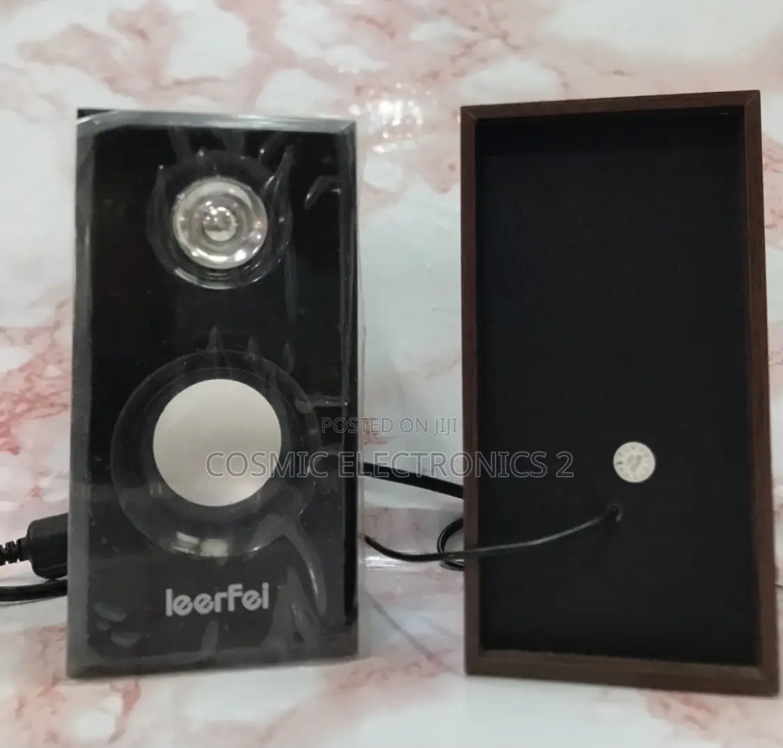 Leerfei Yst-1017 Multimedia Wooden Computer Speaker