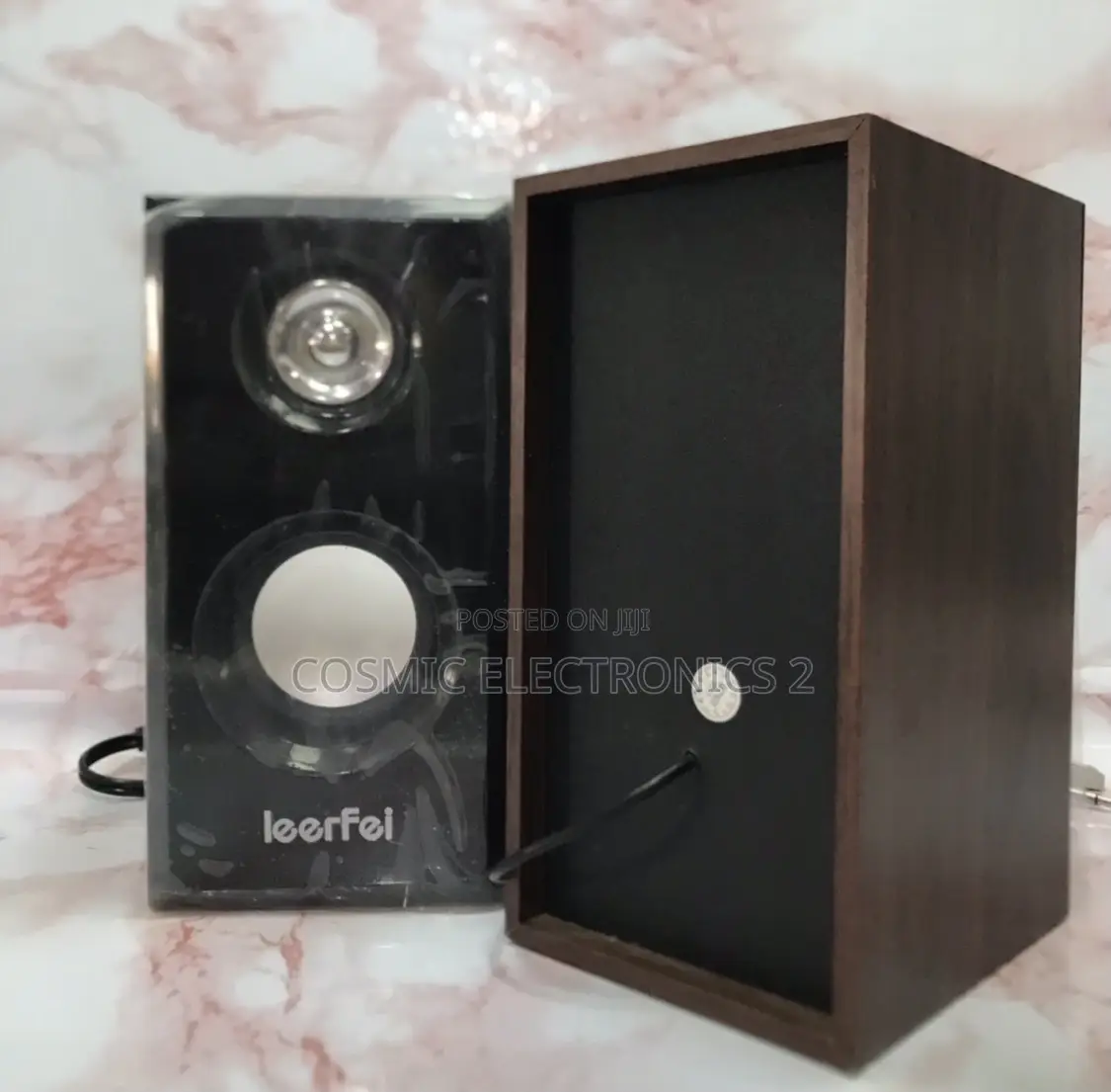 Leerfei Yst-1017 Multimedia Wooden Computer Speaker