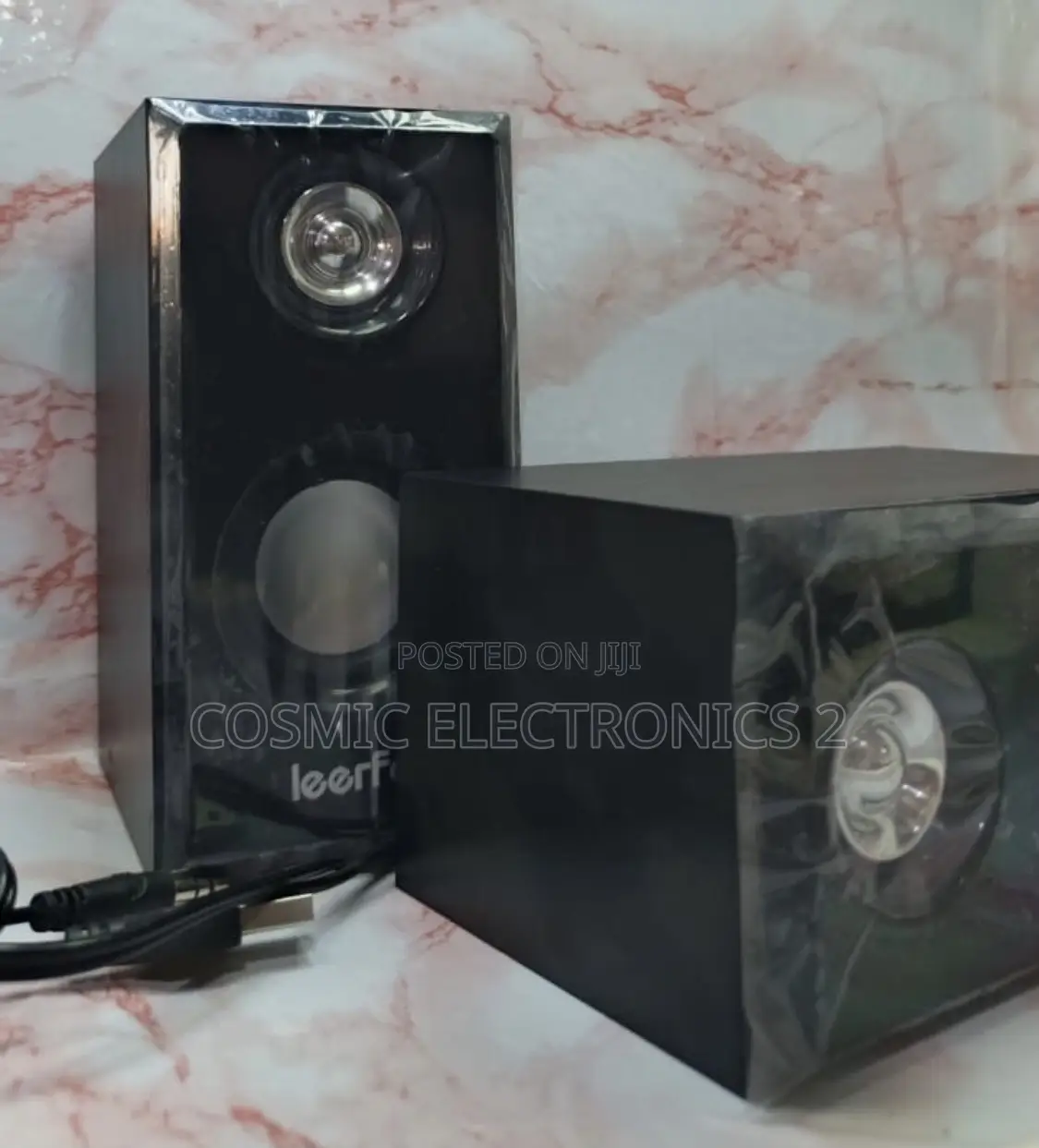 Leerfei Yst-1017 Multimedia Wooden Computer Speaker