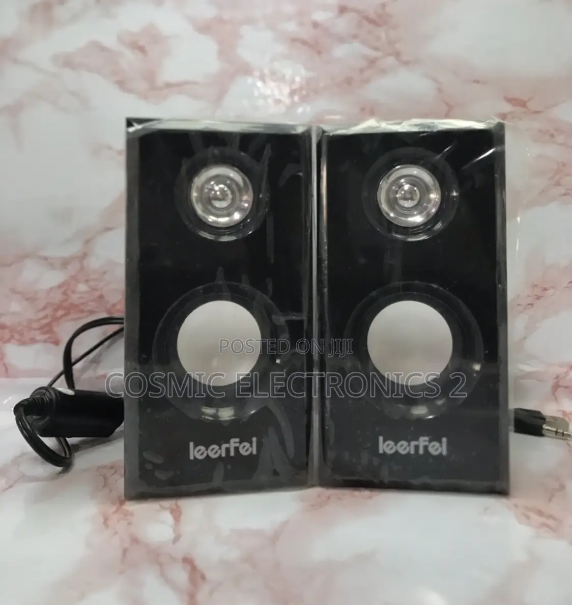 Leerfei Yst-1017 Multimedia Wooden Computer Speaker