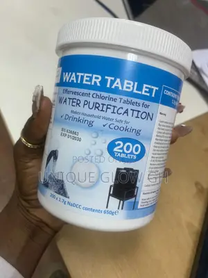 Aquatab Effervescent Water Purification Chlorine Tablets