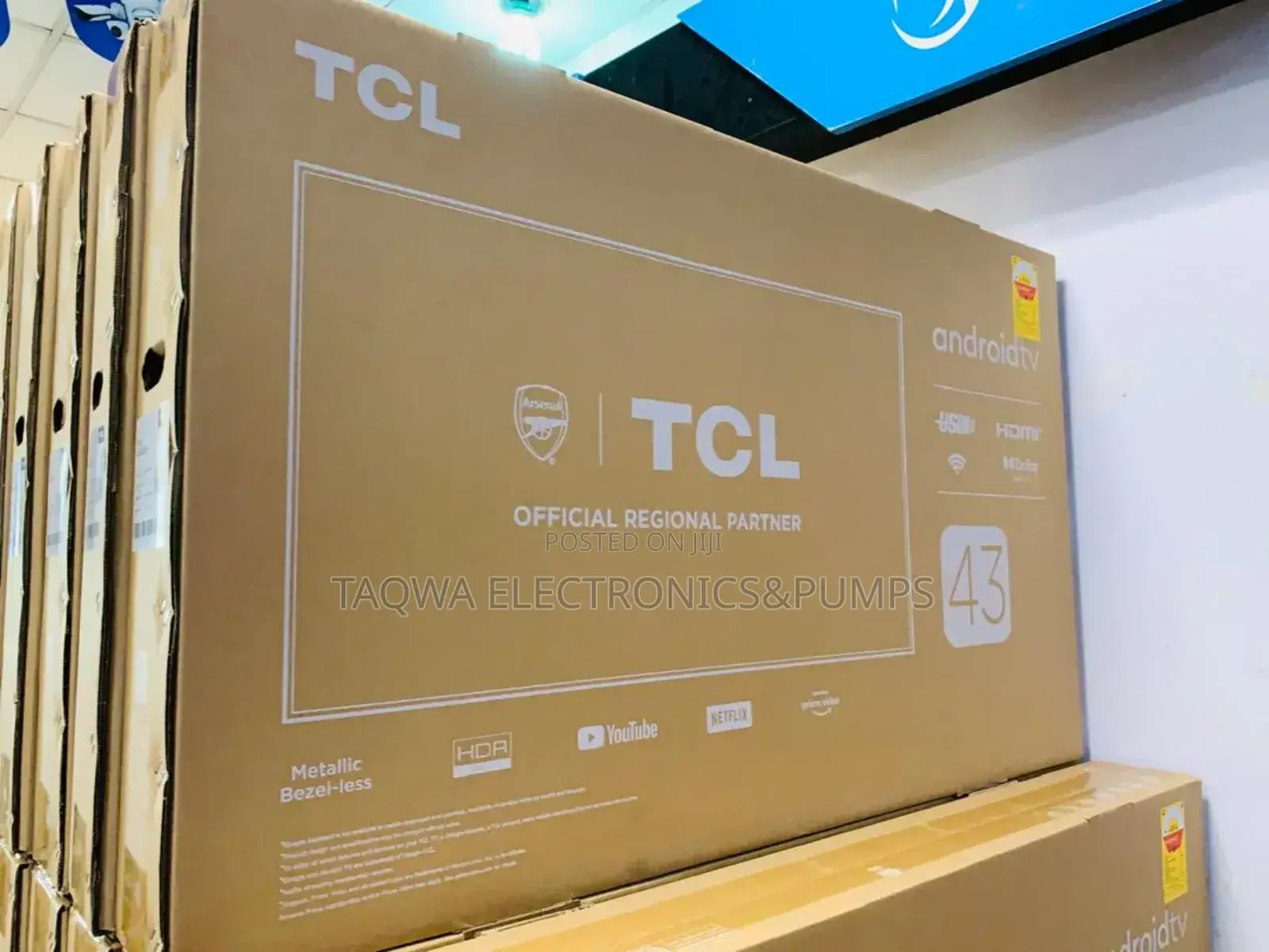 FHD Android TCL 43inch Smart Tv